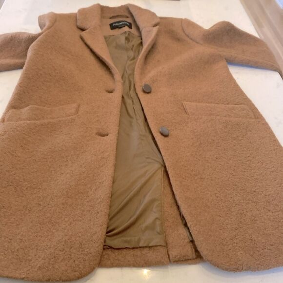 Marc New York Pressed Bouclé Wool Coat Size 10 - Picture 9 of 10